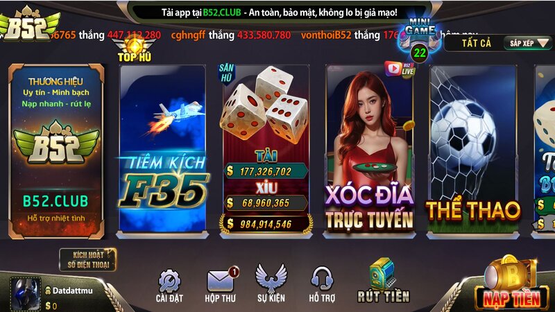 Tổng hợp các lợi ích khi đăng ký B52CLUB