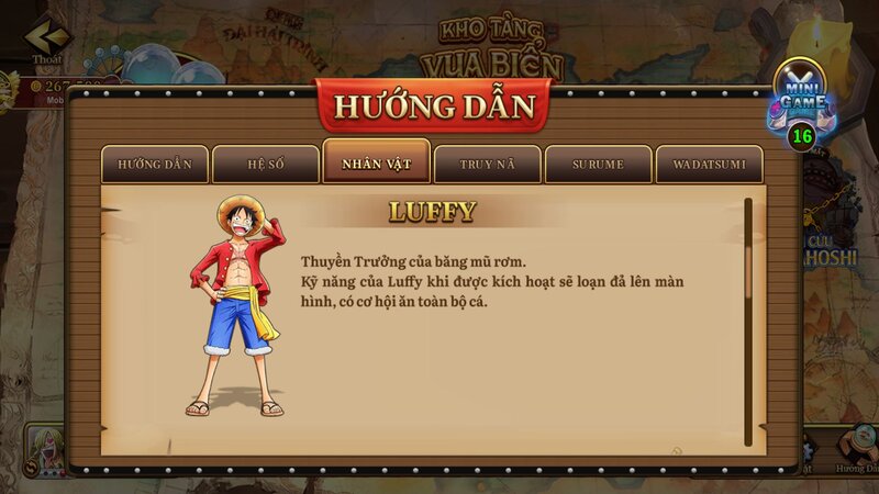 Mỗi nhân vật có kỹ năng đặc biệt riêng